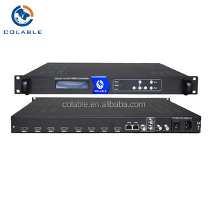 Mpeg2/mpeg4 CVBS HD  to DVB-C DVB-T ATSC-T ISDB-T encoder modulator COL5011U