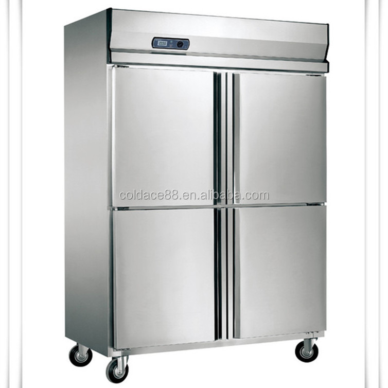 Commercial Restaurant Kitchen Stainless steel Upright Freezer 1000 Liter