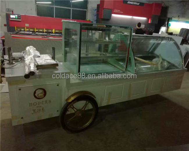 Factory Price Electric China Snack Trailer/ Frozen Food Trailer Cars