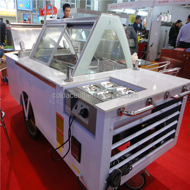 Factory Price Electric China Snack Trailer/ Frozen Food Trailer Cars