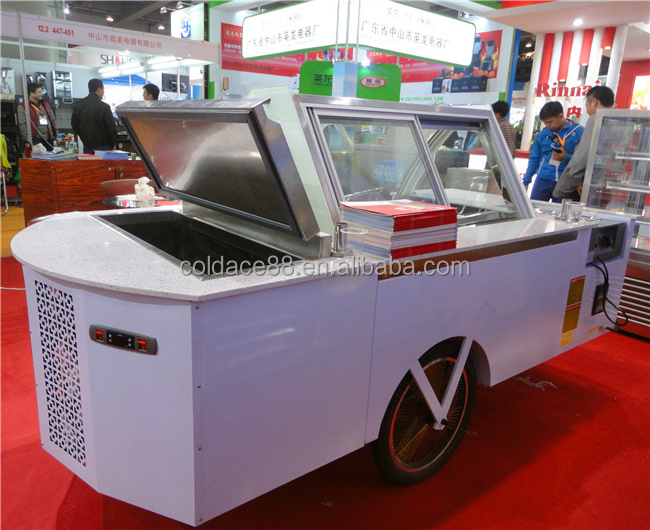 Factory Price Electric China Snack Trailer/ Frozen Food Trailer Cars