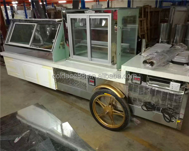 Factory Price Electric China Snack Trailer/ Frozen Food Trailer Cars