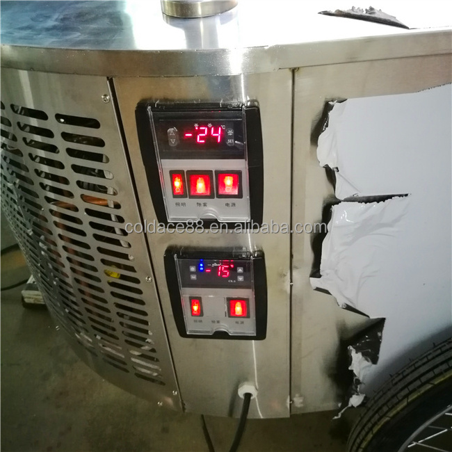 Hot Sale Used In Food Cart /Trailer/Truck Soft Ice Cream Freezer