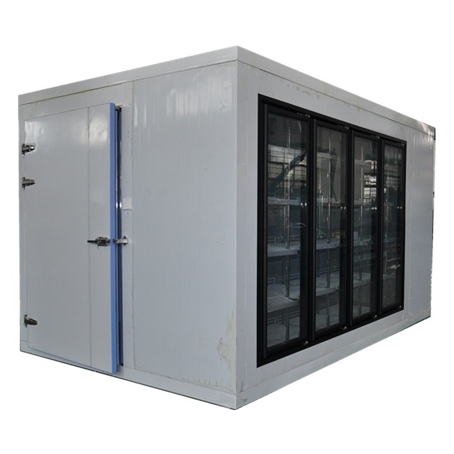 Supermarket used big frozen equipment 10 doors cold drink vegetable fruit refrigerator