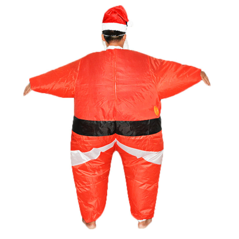 Christmas Party Santa Claus inflatable costume Santa Claus inflatable costume suit cosplay funny party event dance props