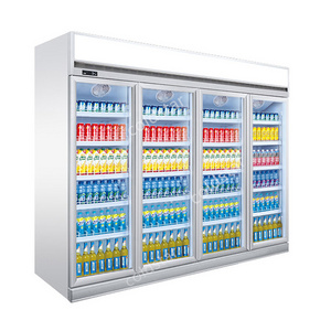 Refrigeration Equipment Pepsi Display Refrigerator with Glass Door Commercial Fridge Beverage Freezer