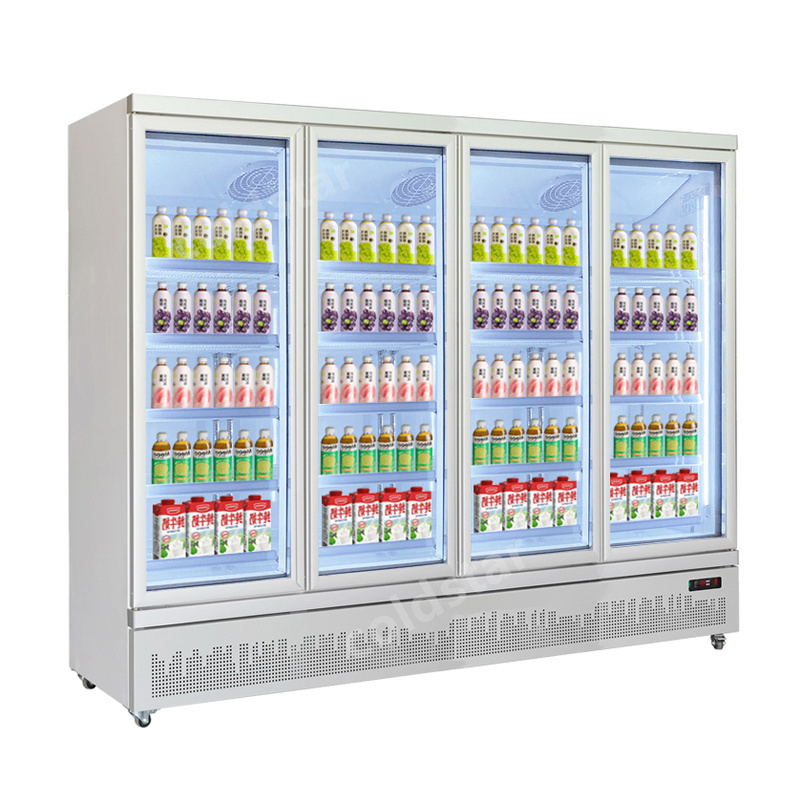 Commercial fridge market low temperature refrigeration equipment vertical refrigerator