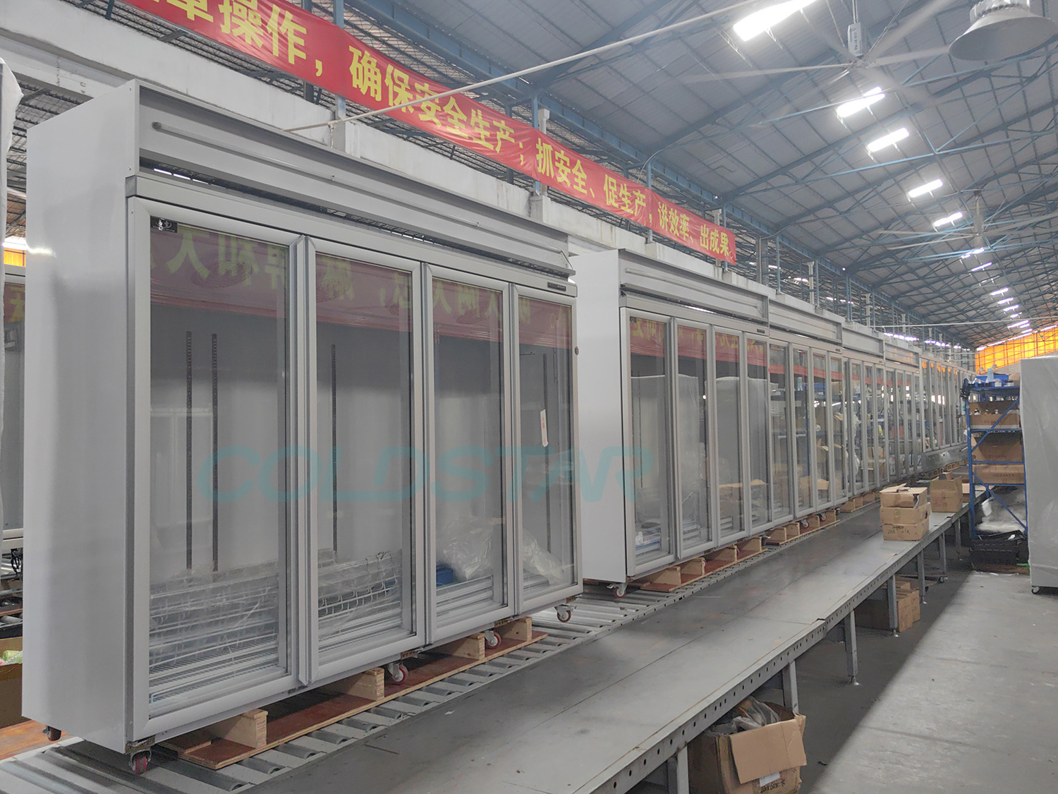 Refrigeration Equipment Pepsi Display Refrigerator with Glass Door Commercial Fridge Beverage Freezer