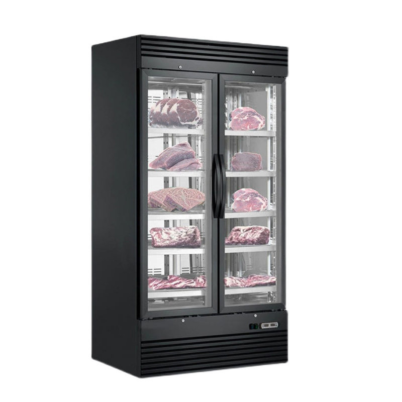 Meat Dry Ager Fridge Beef Hanging Kitchen Equipment Dry Age Curing Chamber Fridge Refrigerator