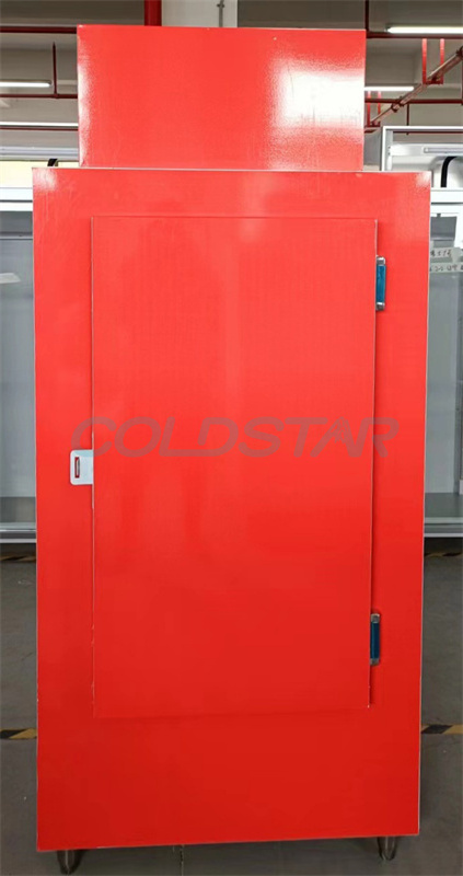 RUIBEI single door cold wall outdoor used ice merchandiser for sale