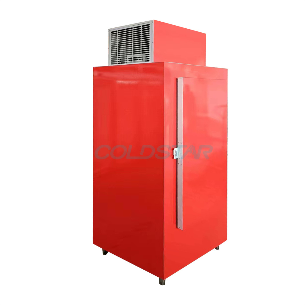 RUIBEI single door cold wall outdoor used ice merchandiser for sale