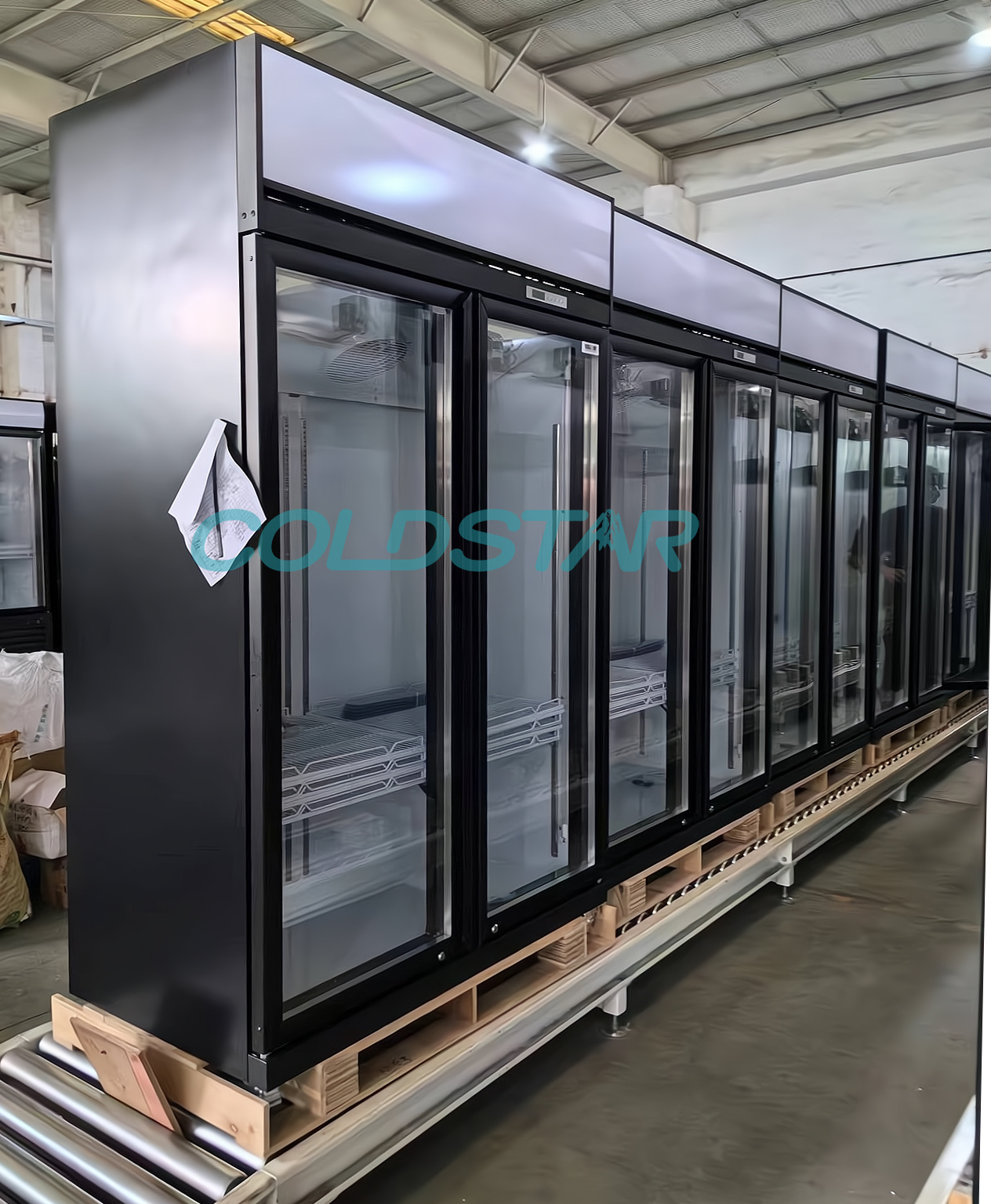 Chinese manufacturing freezers commercial large capacity ice cream display cabinet