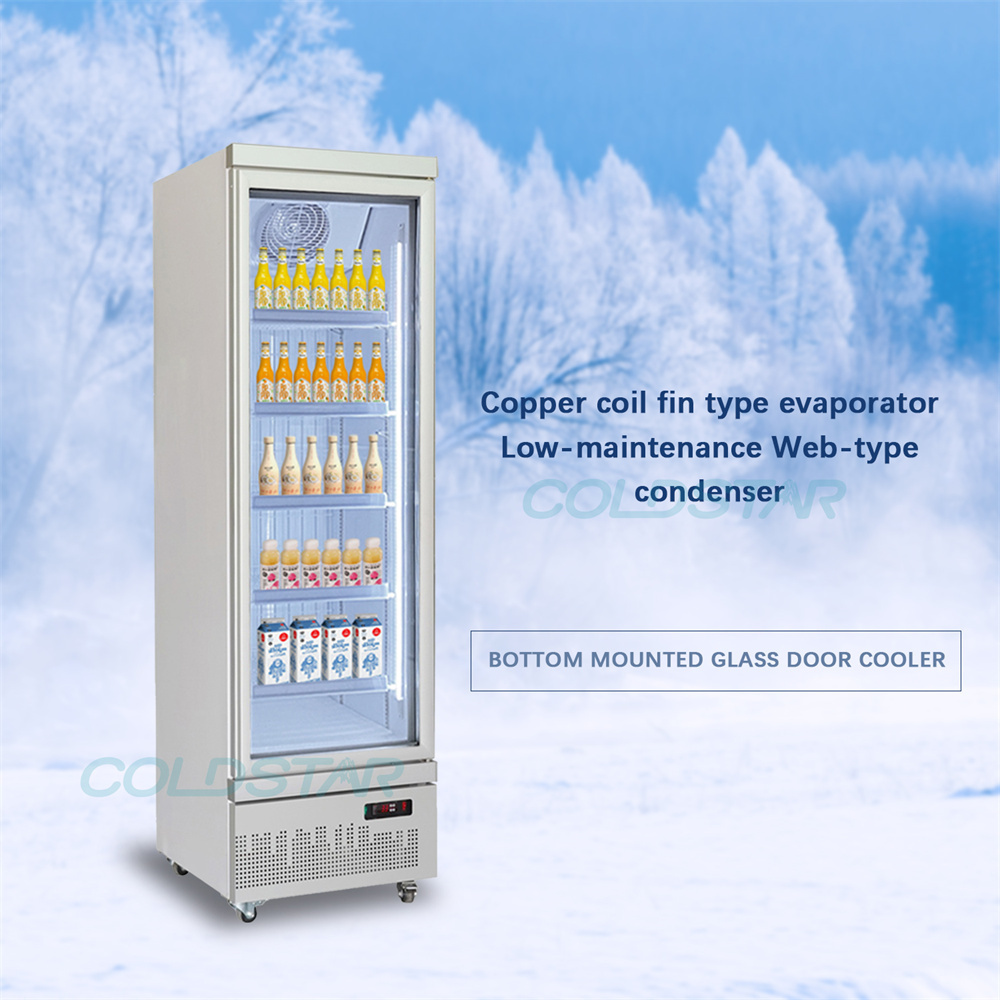 Commercial fridge market low temperature refrigeration equipment vertical refrigerator