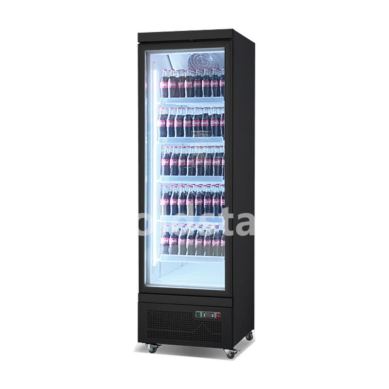 Mini Market 1 Door 400L Glass Fridge Showcase