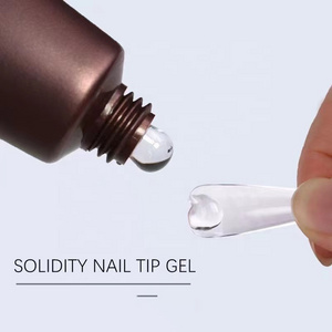 2022 New Product Gel Glue For Fingernail In Tube 20g Manufacturer Adhesive Sticky Gel Soft Nail Tips Gel