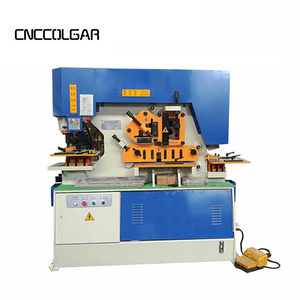 Steel Angle Cutting Machine Ironworker and Hydraulic combined punching and shearing Machine