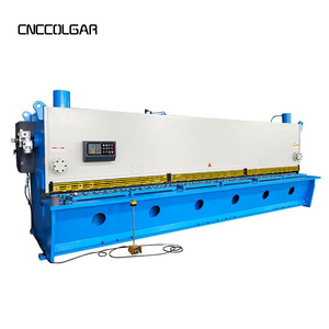 CNCColgar hydraulic guillotine shear machine metal sheet hydraulic guillotine shearing machine