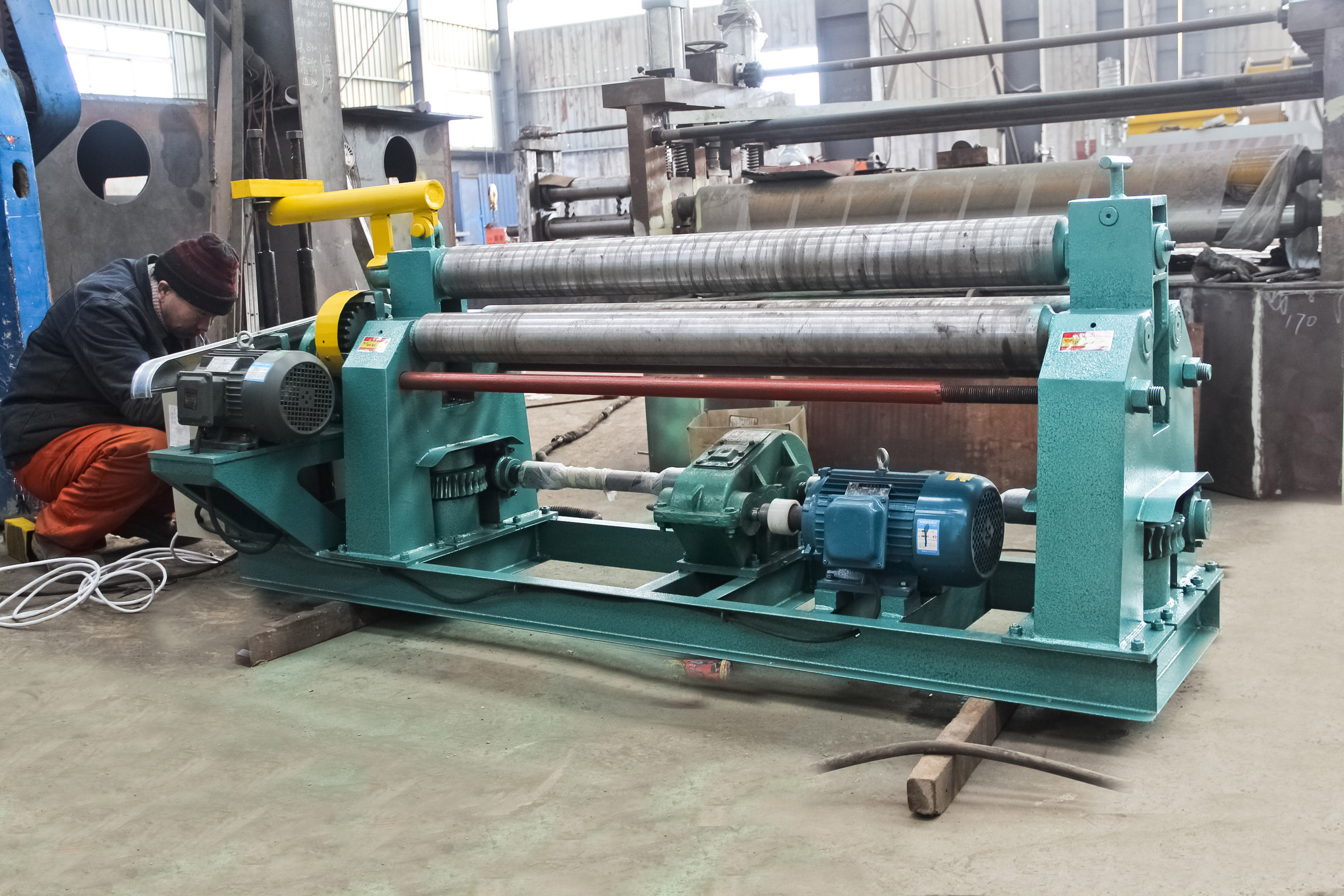 Types Of Rolling Machine In Metal CNC Rolling Machine Iron Sheet Rolling Machine