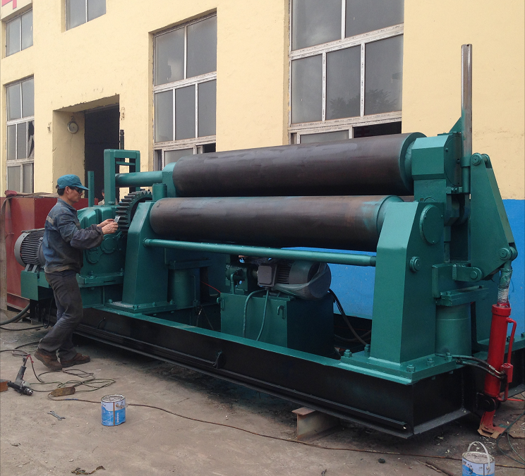 CNCColgar bending roll machine for iron steel plate sheet metal rolling machine