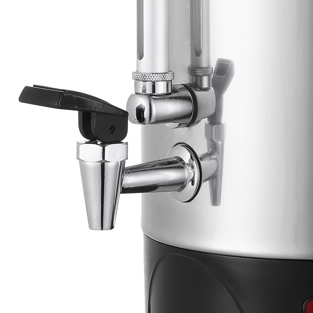 High Quality Percolator Types of Coffee Makers Electric Commercial Coffee Urn Brewer 30 40 50 60 Cups with Detachable Gauge