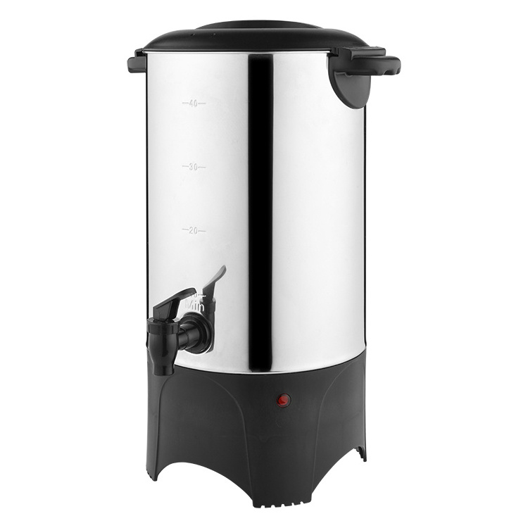 304 stainless steel coffee urn tea coffee maker food grade material coffee boiler ETL 30 ups 40 cups 50 cups