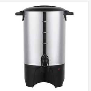 high quality 30-40 cups stainless steel auto coffee maker machine or coffee urn with coffee percolator  ETL Approval