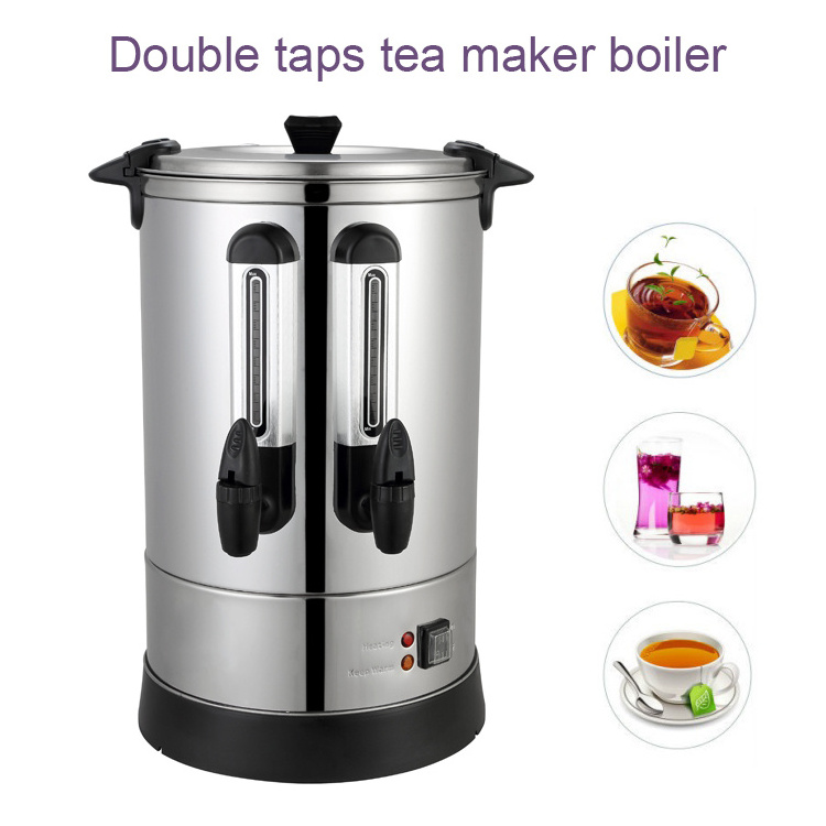 electric kettle tea maker,electric water urn, double tap water boiler 20L