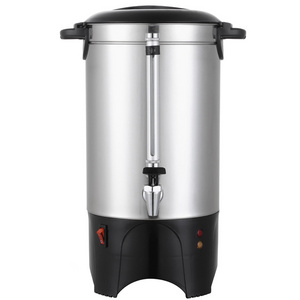 High Quality Percolator Types of Coffee Makers Electric Commercial Coffee Urn Brewer 30 40 50 60 Cups with Detachable Gauge