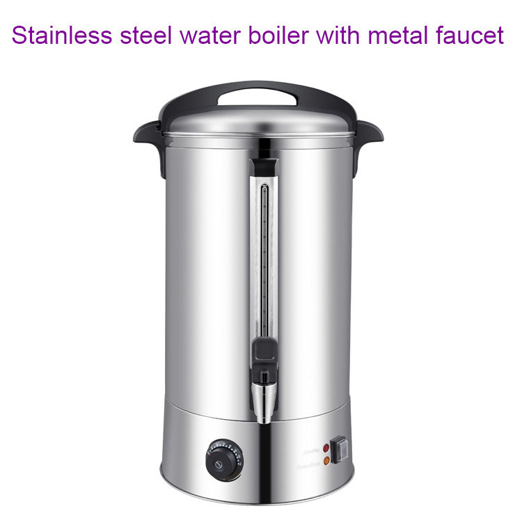 Electric Boiler Water Heater Stainless Steel 304 Double Wall Tea Maker Machine 30-110 Degree Water Boiler with Thermostat