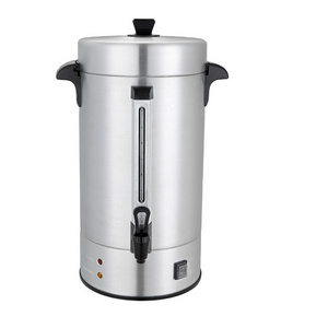 100 Cups Coffee Urn Aluminum Commercial Coffee Boiler for Take-away Service Central Buffet Coffee Maker Electric