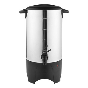 304 stainless steel coffee urn tea coffee maker food grade material coffee boiler ETL 30 ups 40 cups 50 cups