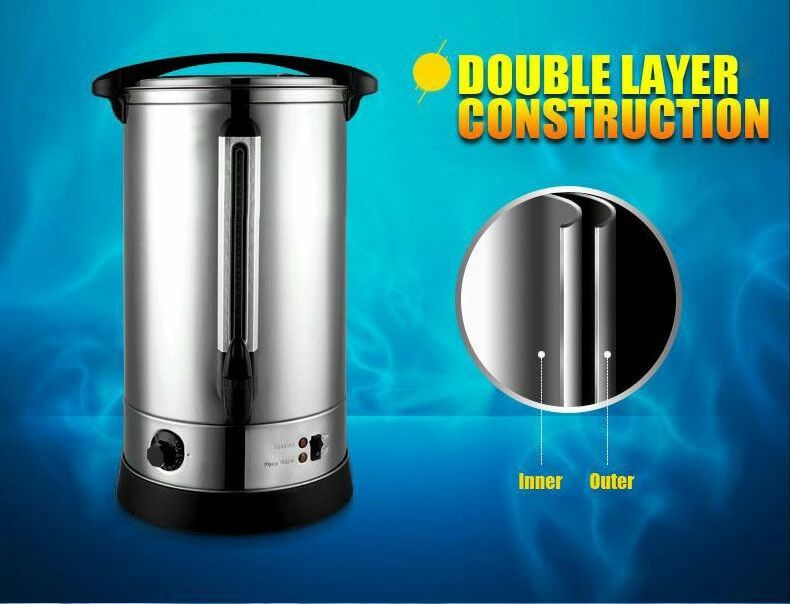 Hot selling wholesale high quality home  kitchen appliance 304 stainless steel water boiler 10 liter catering urn