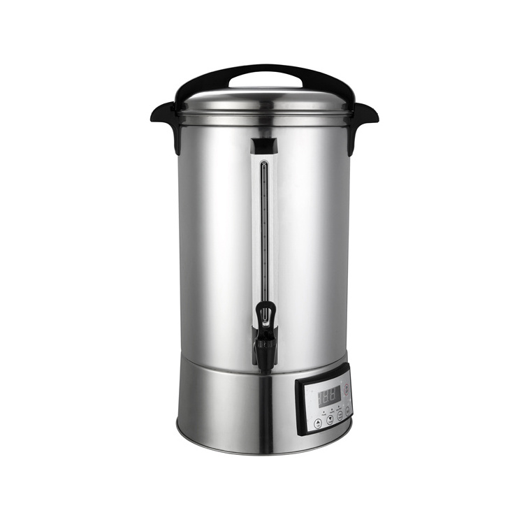 Water Boiler Commercial Mulled Wine Warmer Stainless Steel Shabbat Boiler with Digital Control 20L Hot Water Boiler Commercial