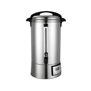 Water Boiler Commercial Mulled Wine Warmer Stainless Steel Shabbat Boiler with Digital Control 20L Hot Water Boiler Commercial