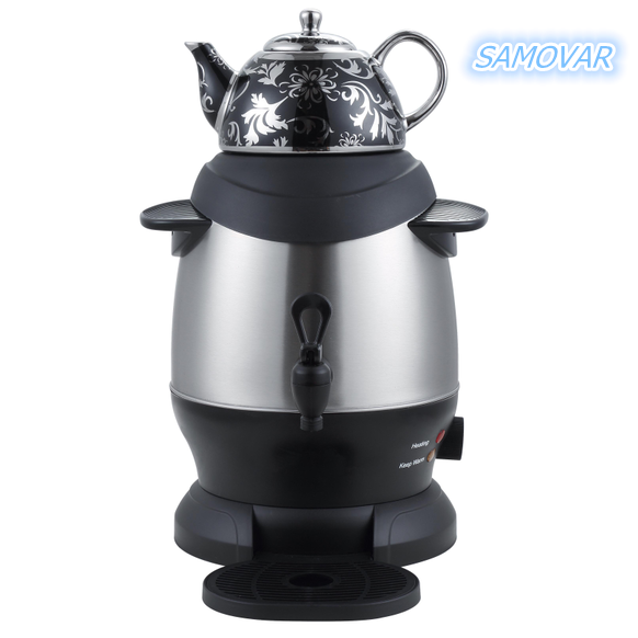 FOSHAN appliance Copper wire kettle 4 Liters  stainless steel electric samovar tea maker