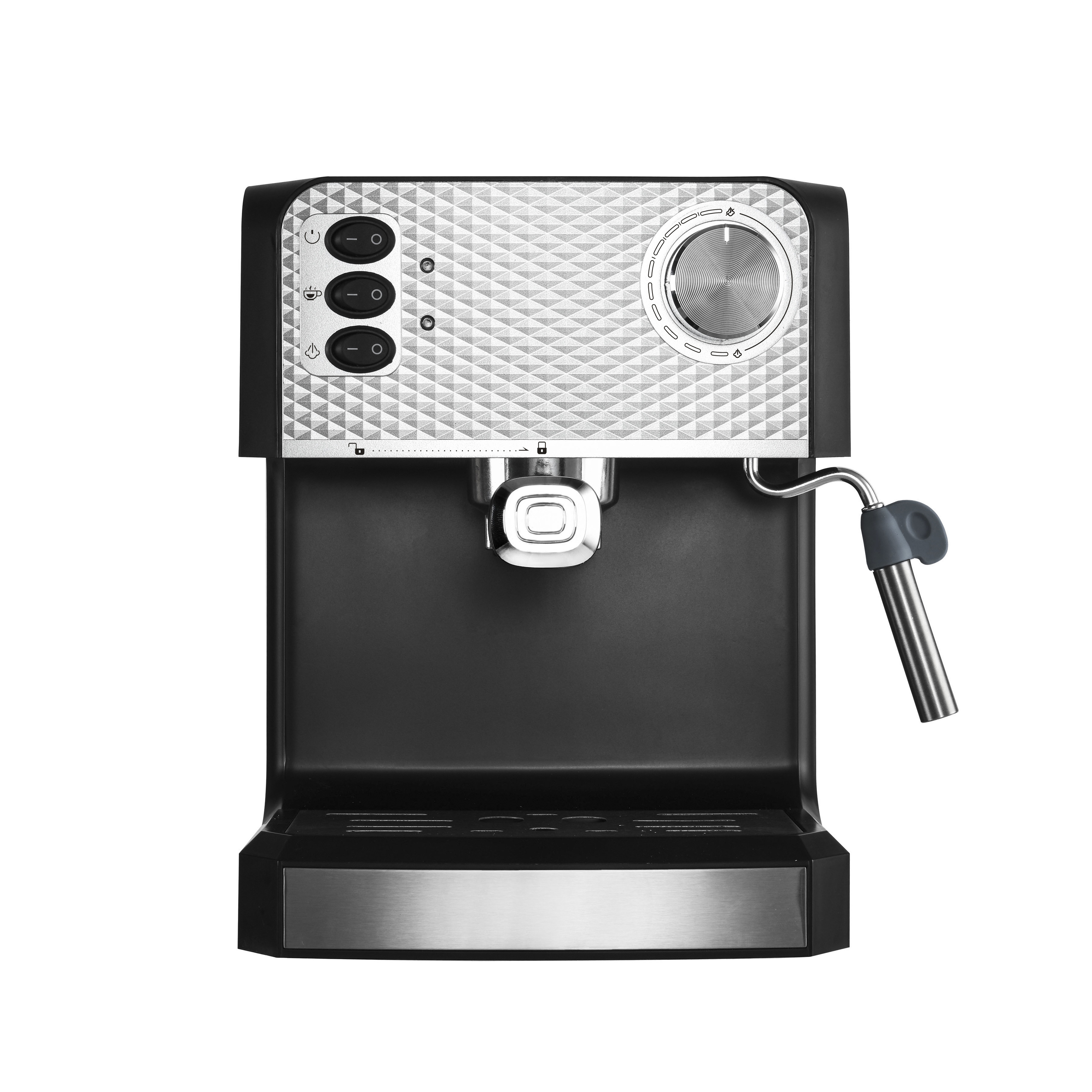 Customizable Coffee Makers Automatic 1.6L Stainless Steel Coffee Espresso Machines With Milk Frother