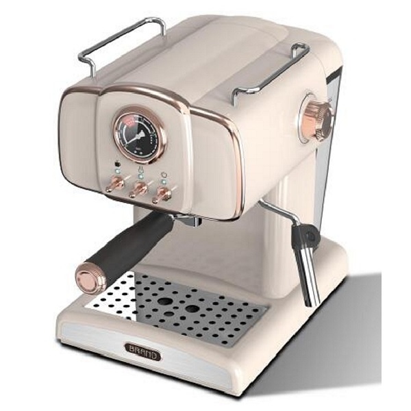 Retro Style Espresso Coffee Maker New Design 850W 1050W Italian Coffee Machine 15 Bar 20 Bar Cappuccino Coffee Maker