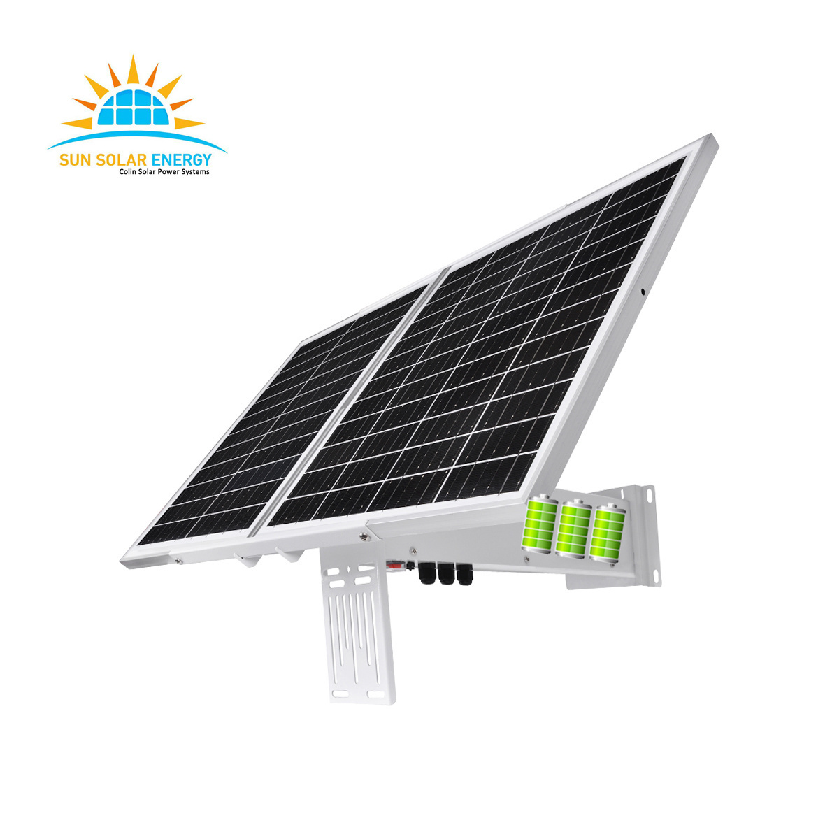 40w 60w 80w 120W solar panel  10AH 20AH 30AH 40AH 60AH real 18650 battery  dc12v dc5v power output MPPT system