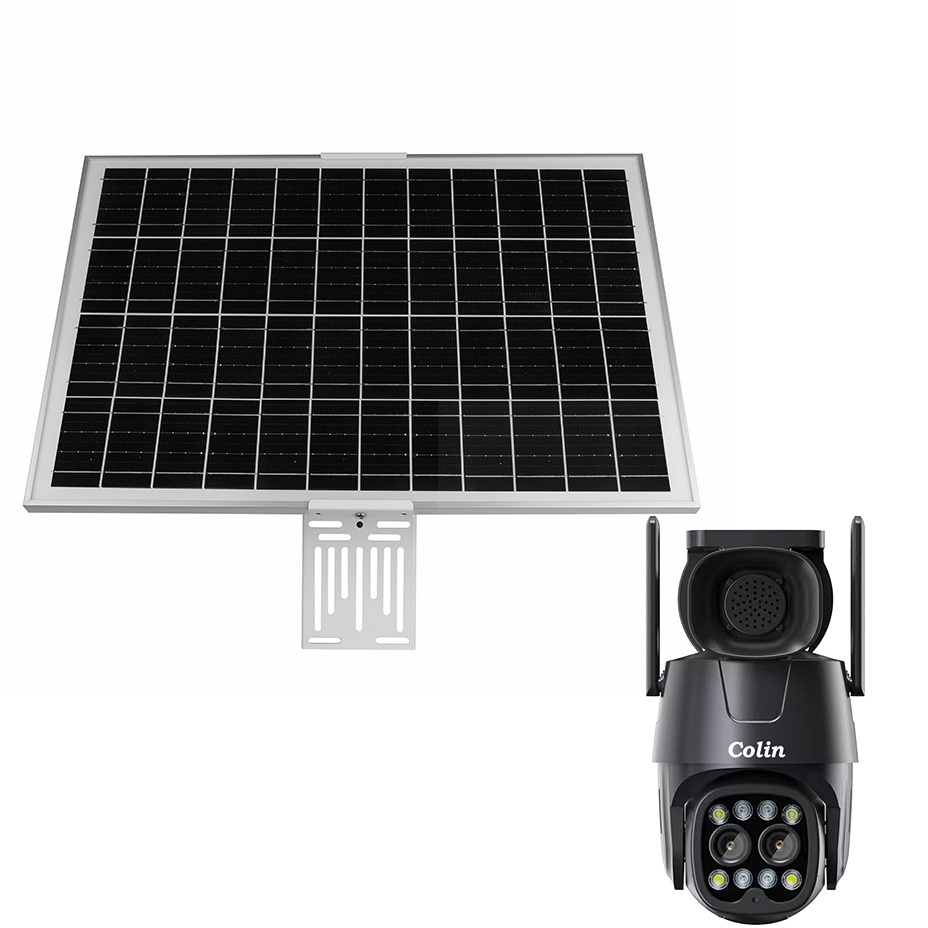 Solar camera Smart AI Engineering Project Smart AI  4G Network High Speed Dome Camera/Solar Powered Video Surveillance