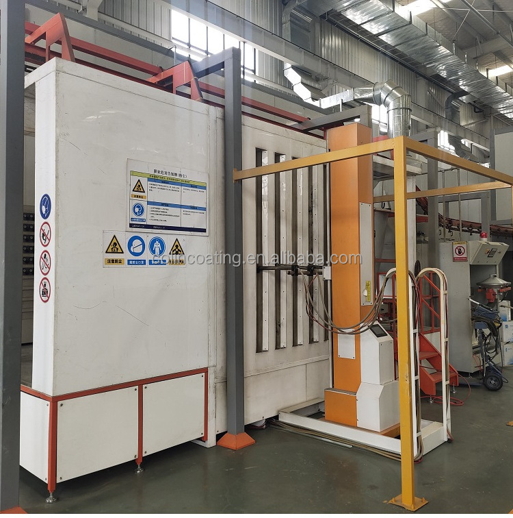 Steel And Aluminum Use Full Automatic Powder Coating Machine Line