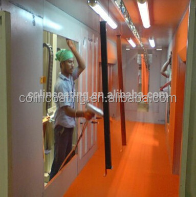 B-797 painting equipment powder coating spray booth/room/cabin for powder coating line