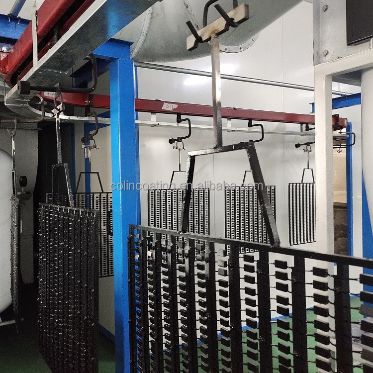 Steel And Aluminum Use Full Automatic Powder Coating Machine Line