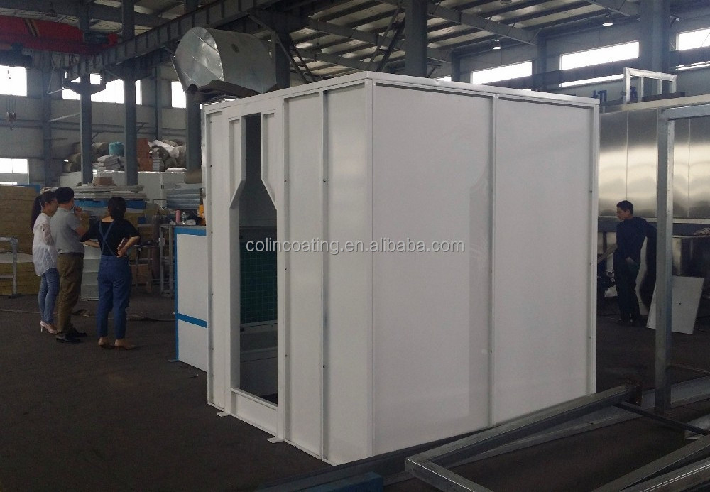 B-797 painting equipment powder coating spray booth/room/cabin for powder coating line