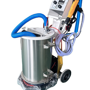 Colin portable manual powder coating equipment with spray gun powder coating electrostatic gun