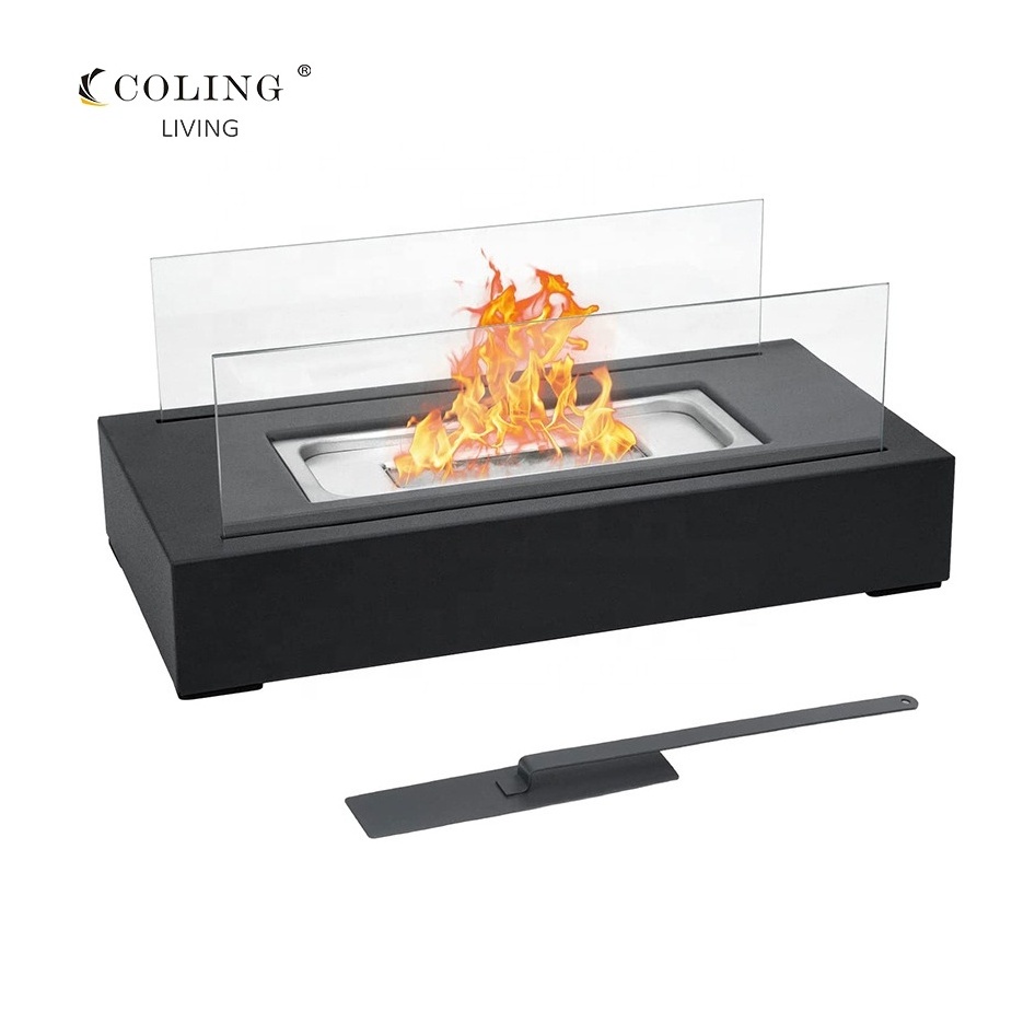 COLG612 -1 Indoor tabletop small alcohol lamp heating stove portable ethanol real fire fireplace