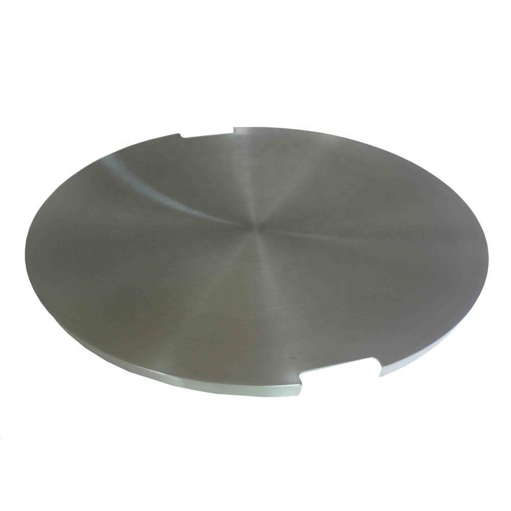 ABL001 outdoor fire pit accessory SUS304 stainless steel burner cover round fire pit burner lid