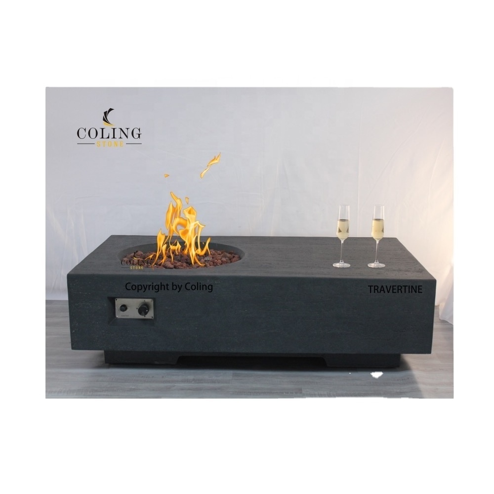 COLG006  COLING electric fire pits Garden Decorative smokeless outdoor fire pit for garden