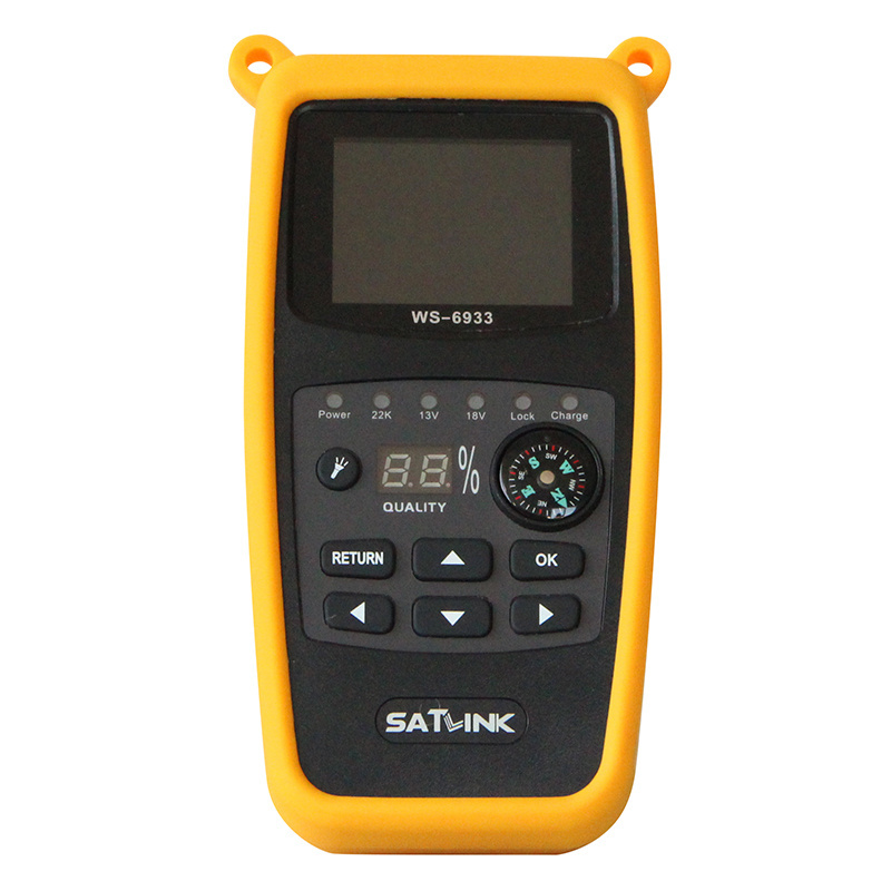 Super Max 9200 Satellite Receiver,WS6933 DVB-T&DVB- S 3.5 Inch LCD Screen SATLINK WS6933 Satellite Finder Meter WS-6933