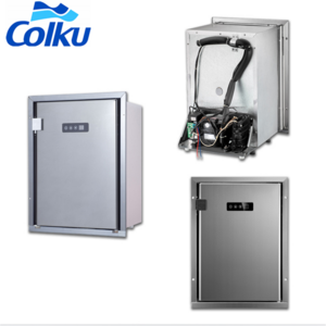 Stainless Steel Travel Touring Car Refrigerator Marine Boat Yacht Caravan 12v 24v Fridge with Dual Zones for RV