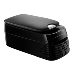 Mini Armrest Car Refrigerator 12V 24V Portable Small Car Fridge Freezer 8L Compressor Car Refrigeration Armrest Fridge